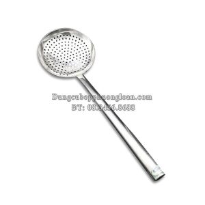 Chao lỗ Inox cán dài 20cm
