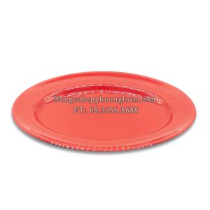 HX 13 Đĩa nhựa Oval (Đỏ đen)