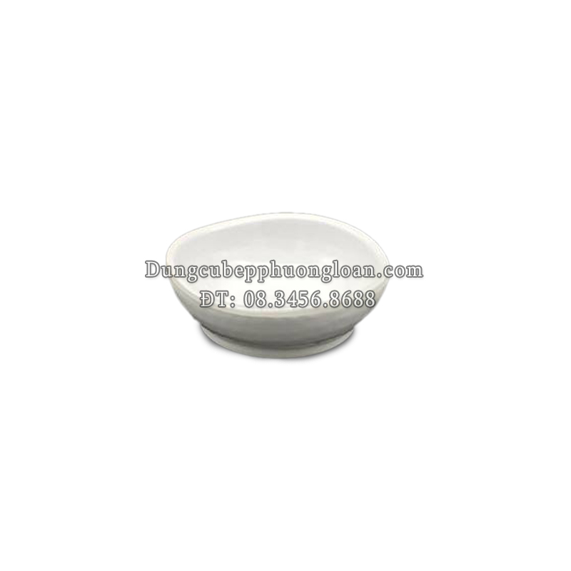 DV067-3 Đĩa tương dày 3 (Trắng trơn)