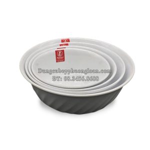 B624-6 Tô xoắn 6 (Trắng trơn)