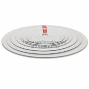 PV031-8 Đĩa xoài Oval 8 (Trắng trơn)