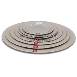 PV014-16 Đĩa xoài Oval 16 (Nâu đá)