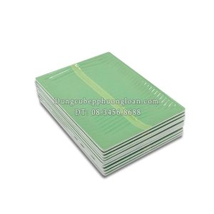 LC 01 Đĩa nhựa phíp chữ nhật (Xanh lá)