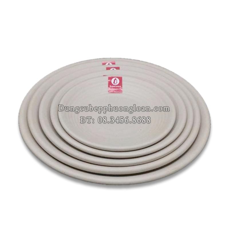 PV098-10 Đĩa tròn nhám 10'' (Nâu đá)