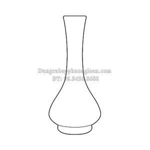 V002 Bình hoa nhỏ CK-16cm
