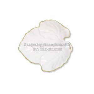 AK82 Đĩa lá cạn 8 CK-20,5x21cm