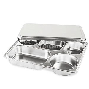 Nắp inox khay cơm sâu 5 ngăn mã 2752