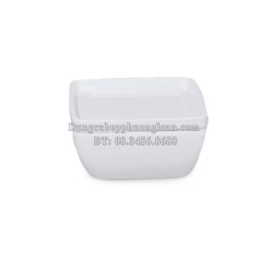 CTB6431-5 Tô vuông 5 (Trắng trơn)