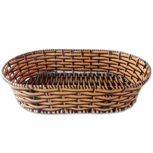 Khay mây bầu dục to
