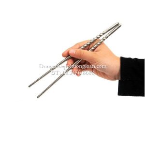 Đũa Inox xoắn
