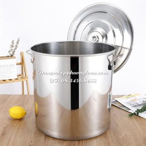 Nồi inox cao 25cm