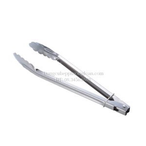 Kẹp gắp thức ăn Inox có khóa 30cm