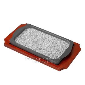 Khay đá nướng chữ nhật 29x17cm