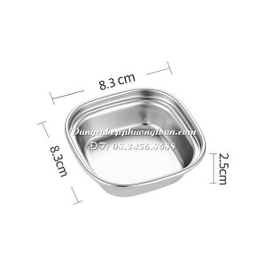 Khay gia vị 1 ngăn Inox 304