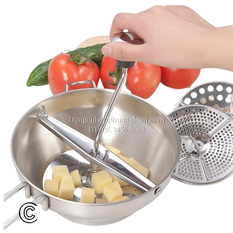 Máy nghiền khoai tây 20cm 3 lưỡi
