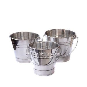 Xô đá inox phi 16