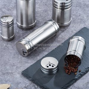 Lọ tiêu Inox 140 (D38xH78mm)