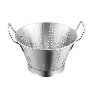 Rổ inox 304 hình nón 2 quai 40cm