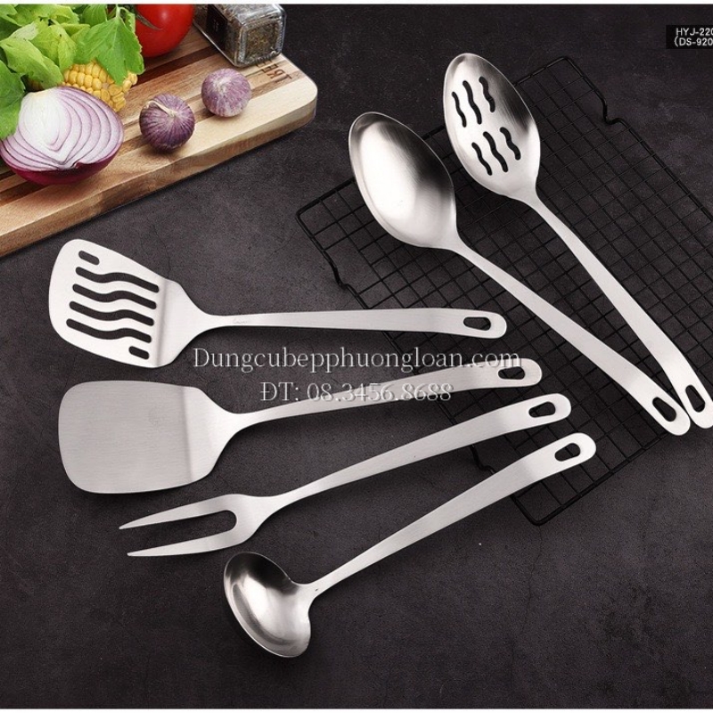 Thìa phục vụ lỗ quầy Buffer 32cm HL0303000401
