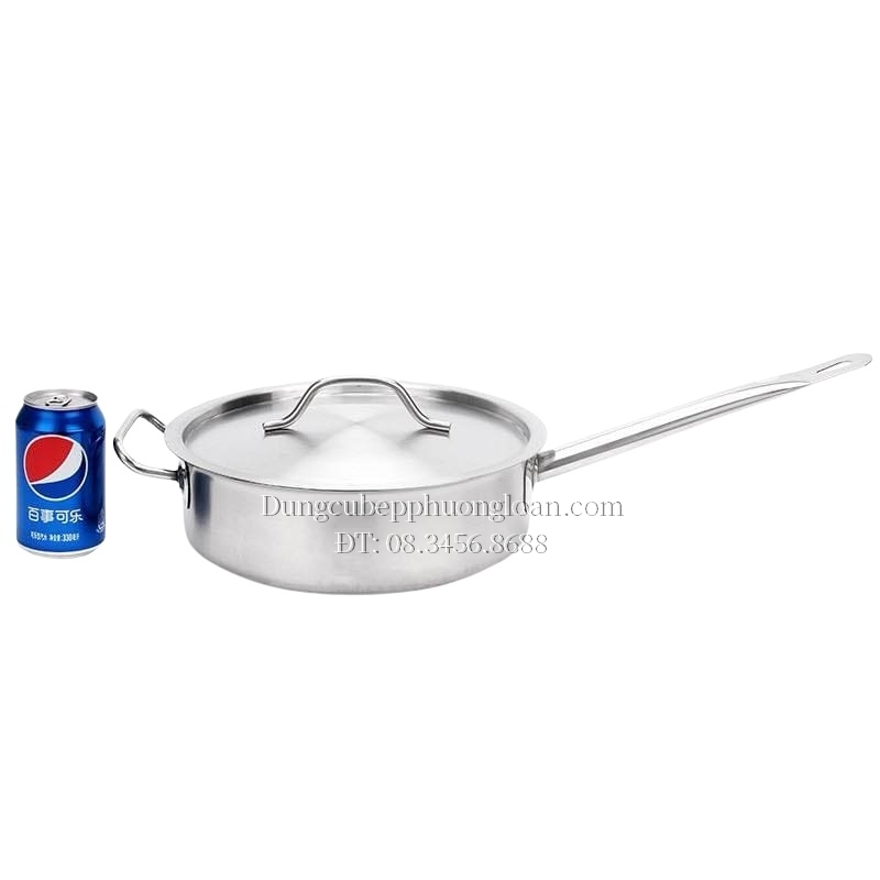 Nồi Âu thấp có cán phi 26cm