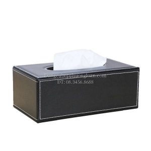 Hộp giấy bọc da cao cấp hình chữ nhật