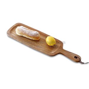 Khay gỗ Decor chữ nhật 12x25.5cm