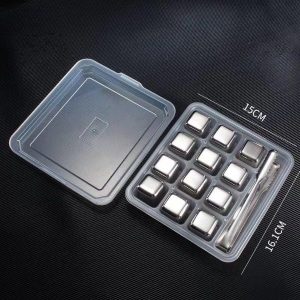 Hộp 12 viên đá lạnh Inox 304
