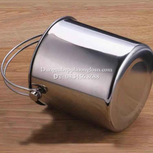Xô đá 2 lớp có quai 16cm