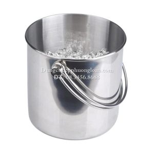 Xô đá 2 lớp có quai 16cm