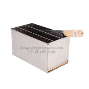 Hộp đựng dao inox 3 ngăn không nắp