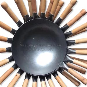 Chảo thép TQ có cán 36cm
