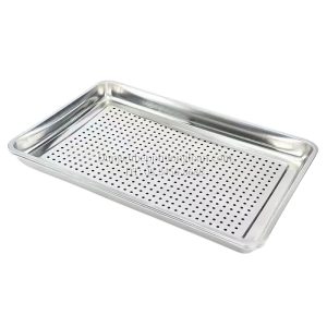 Khay Inox 1 lớp sâu 7cm 40x60cm lỗ