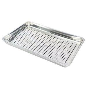 Khay Inox 1 lớp sâu 7cm 40x60cm lỗ