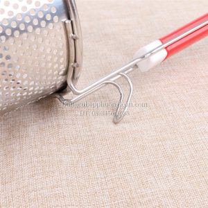 Sóc phở cán nhựa đỏ 14cm