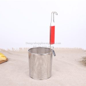 Sóc phở cán nhựa đỏ 14cm