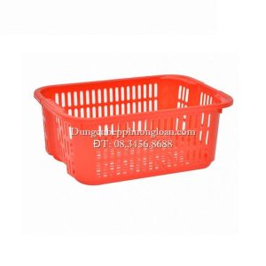 Rổ nhựa sóng bầu 5050