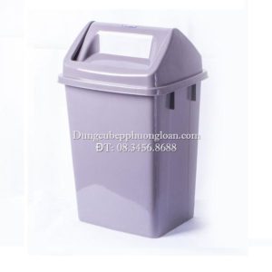 Thùng rác nhựa lật đại