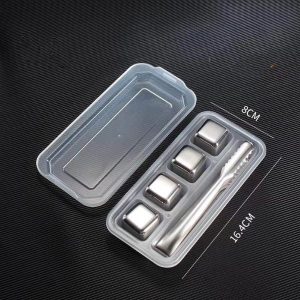 Hộp 4 viên đá lạnh Inox 304