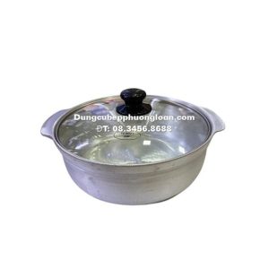 Tô gang cao đáy bằng doa bóng vung kính 21cm