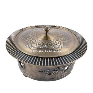 Nồi hấp tròn Inox hình mặt trời 22cm