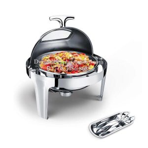 Nồi Buffet tròn mặt kính 721KS