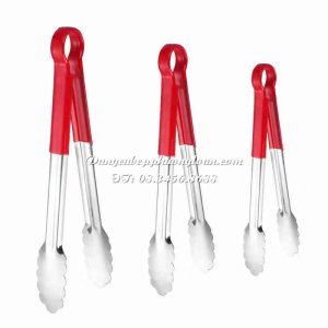 Kẹp gắp thức ăn cán đỏ 30cm