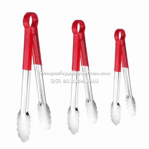 Kẹp gắp thức ăn cán đỏ 30cm