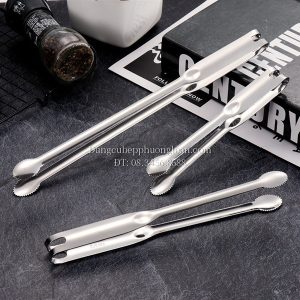 Kẹp gắp thức ăn Inox 304 JB555-7Y (18.5cm)