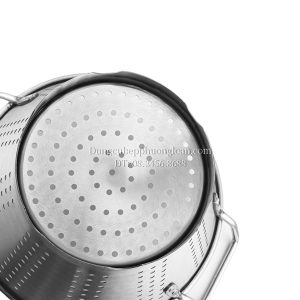 Rổ inox 304 hình nón 2 quai 55cm