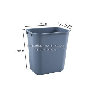 Khay nhựa dọn đồ 21x29xH30cm