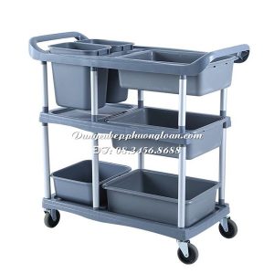 Xe dọn đồ 6 ngăn