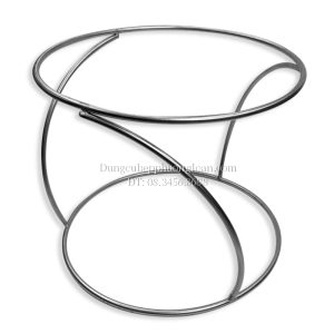 Chân kệ trưng bày Buffet tròn trụ 15cm