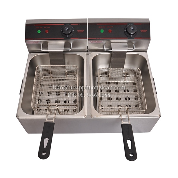 Bếp chiên đôi rẻ