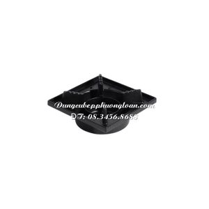 Bếp cồn gang khung gỗ 20x20cm